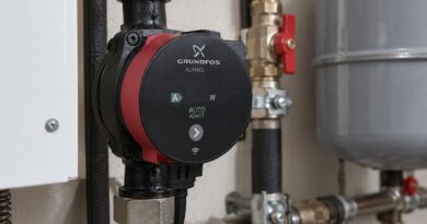 Pompa obiegowa Grundfos Alpha – do jakich instalacji sprawdzi się najlepiej? Pompa obiegowa Grundfos Alpha2 zamontowana w instalacji grzewczej